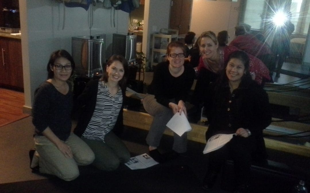 Our Monthly PT Meeting with Newest Staff PT Christie Silvers!