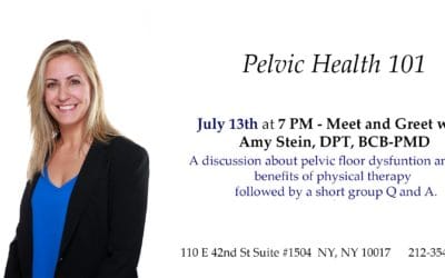 Pelvic Health 101 (summer session) Starts July 13th