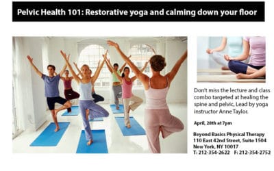 Pelvic Health 101: Yoga and calming the pelvic floor